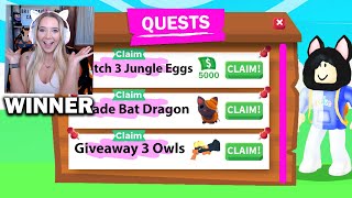 Adopt Me QUESTS with FishyBlox