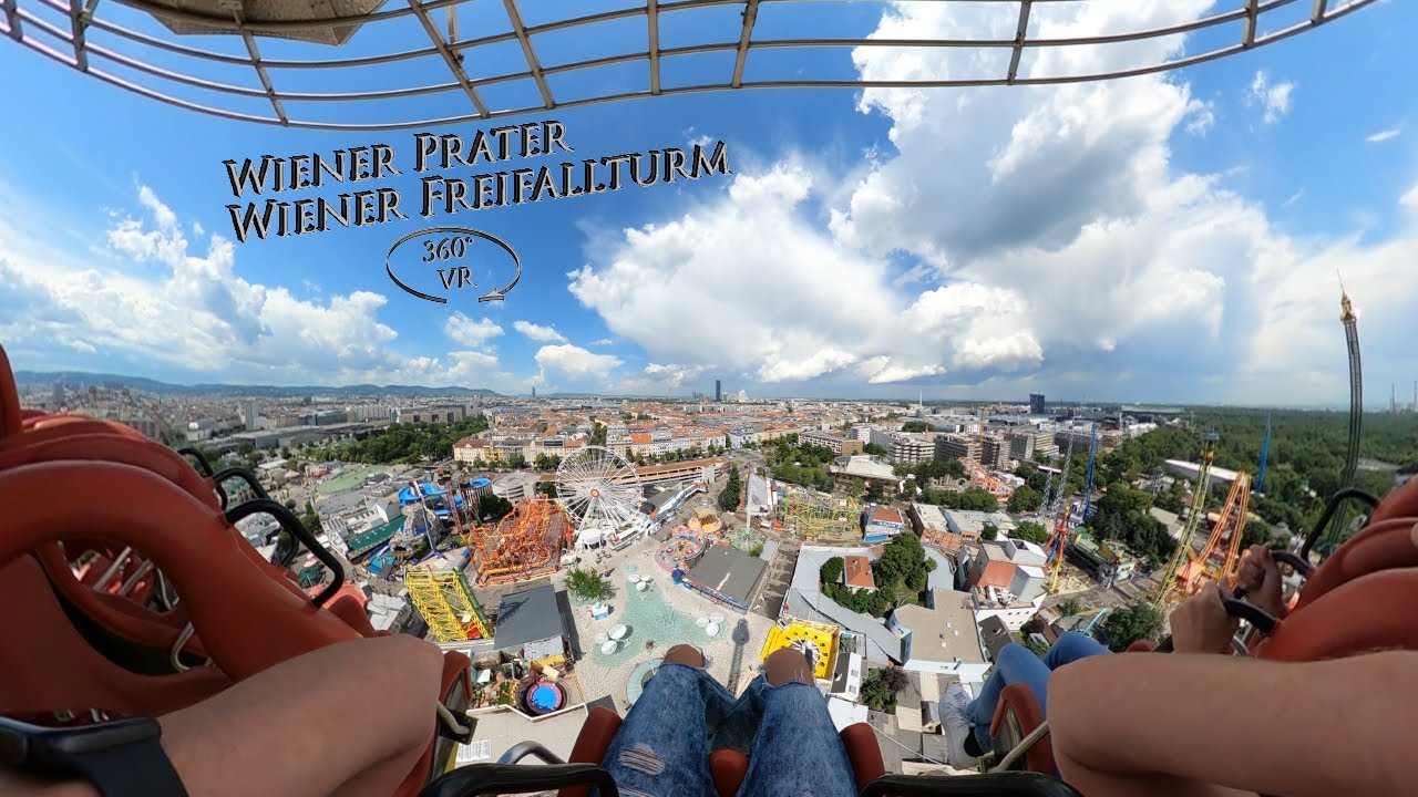 Wiener Prater Wiener Freifallturm 360° VR POV Onride