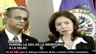 OAS is open to recognising and dialogue with CELAC