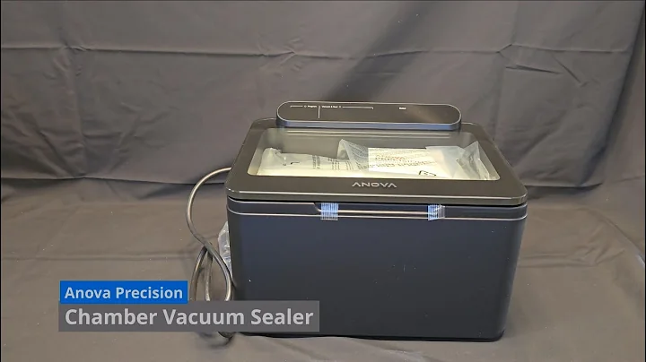 Anova Chamber Vacuum Sealer How-To