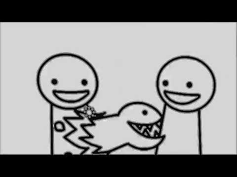 ASDFMOVIE IN BLACK AND WHITE CHORDED 