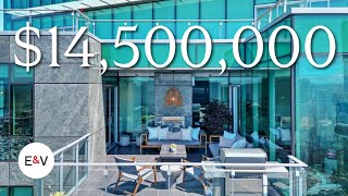 Inside This $14,500,000 Modern Vancouver SubPenthouse