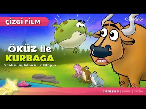 Adisebaba Çizgi Film Masallar - Öküz ile Kurbağa