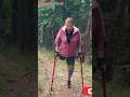 Amputee lady adaptive crutches user | adventure #crutching