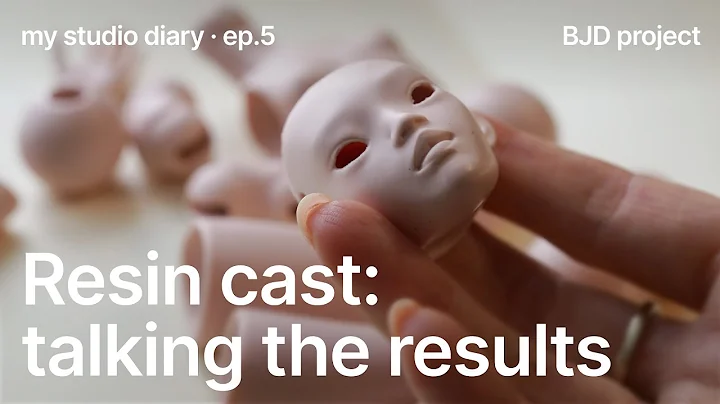 Talking BJD Doll Resin Casting Results (UKR Subtit...