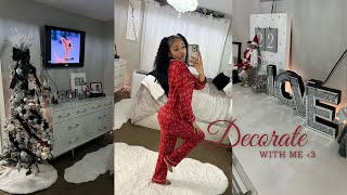 Decorate With Me For CHRISTMAS + Christmas Shopping | Vlogmas Day 3
