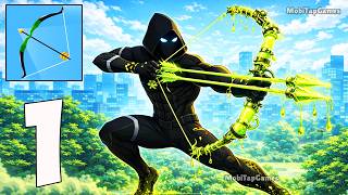 🎯 Stealth Shooter - Gameplay Walkthrough - Sneaky Archer Challenge (iOS, Android)