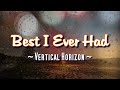 Best i ever had  karaoke version  vertical horizon