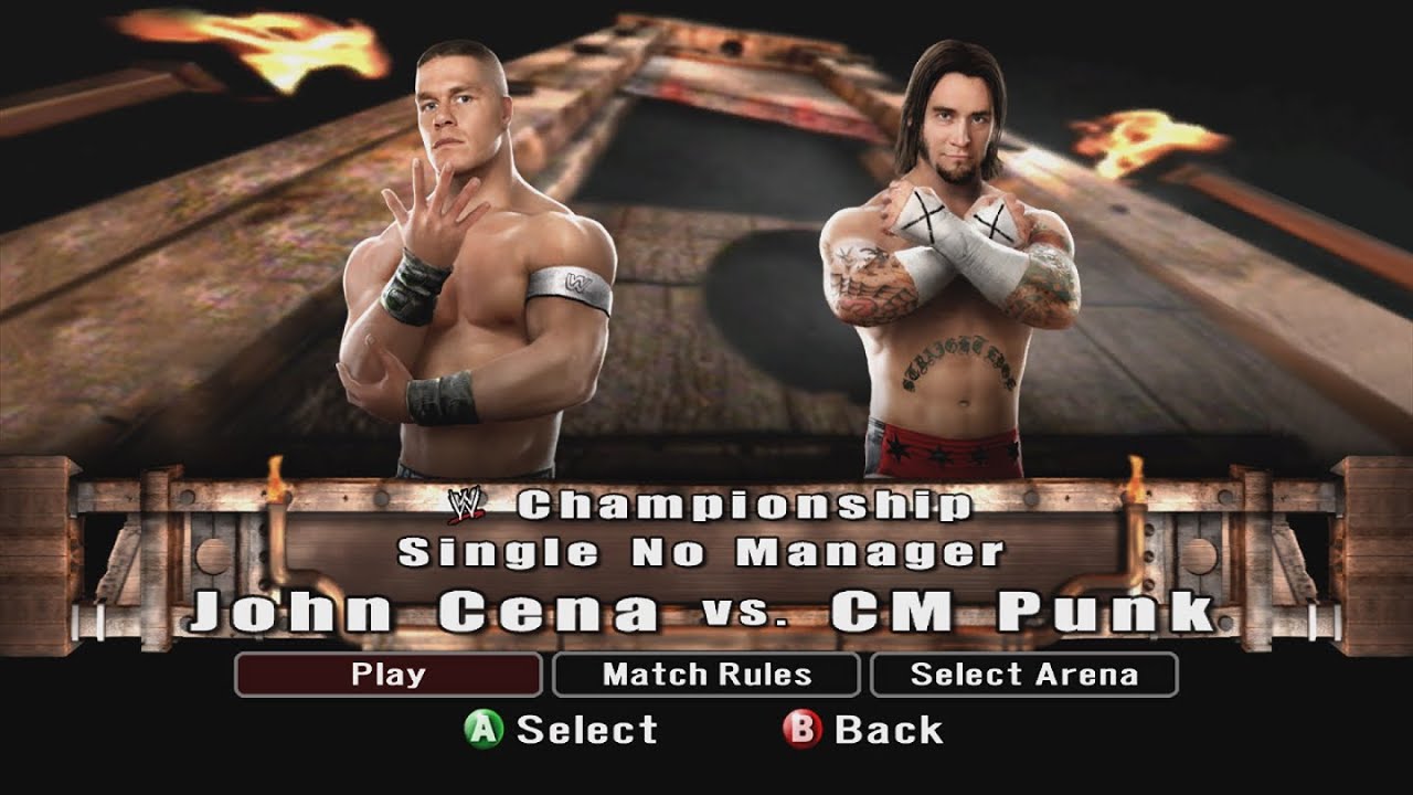 WWE SmackDown vs. Raw 2008 | John Cena vs. CM Punk