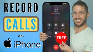 How to Record Phone Calls on iPhone FREE in 2023 (No App, No Jailbreak) screenshot 1