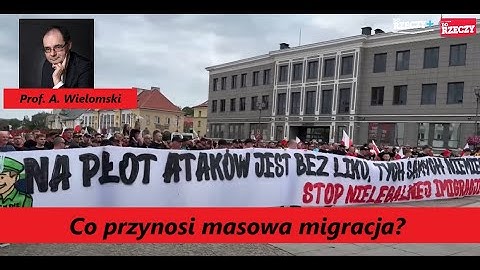 Co przynosi masowa migracja? Czym grozi? Prof. A. Wielomski