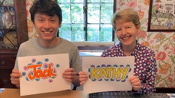 How To Draw Bubble Letters - Art For Kids With Mrs. Dickerson