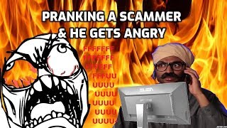 PRANKING a Microsoft SCAMMER - He Gets ANGRY!