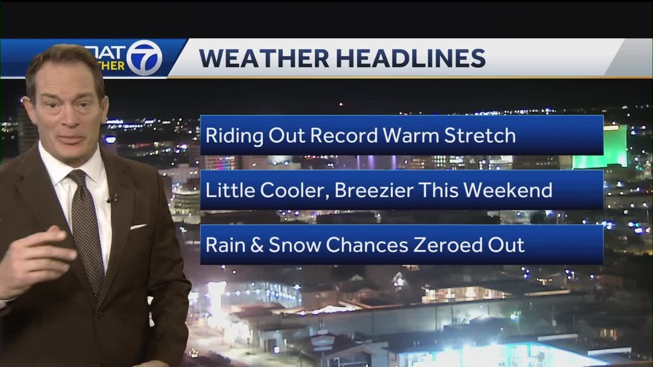 Record warm temperatures in New Mexico - YouTube