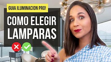 ¿Cómo elegir el tamaño de una lámpara?