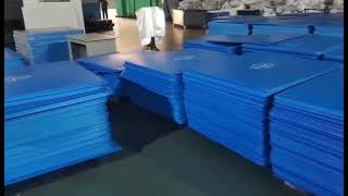 Correx Plastic layer pads, two 40ft containers