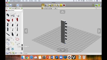 8. Hinge, Hinge Align and Flex Tool - LEGO Digital Designer (LDD)