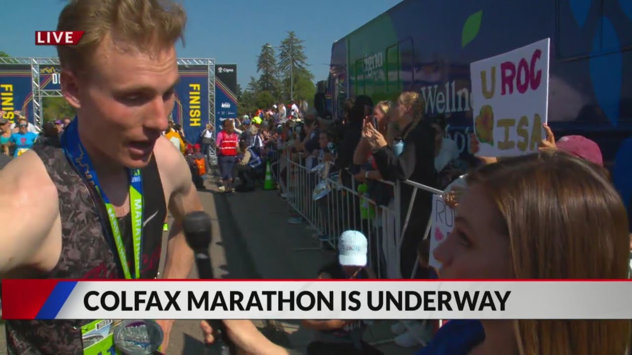 First Time Participant First-time participant wins Denver's Colfax Marathon - YouTube