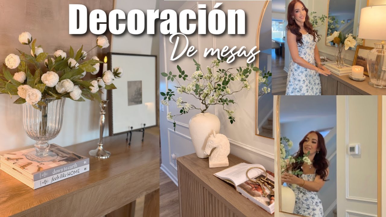 DECORA CON ESTILO Y AMOR TUS MESAS