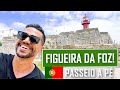 PASSEIO A PÉ EM FIGUEIRA DA FOZ PORTUGAL A MAIOR PRAIA URBANA DA EUROPA!