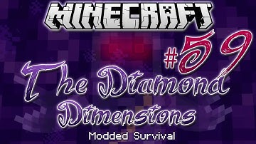 "ONE HOUR SPECIAL!" | Diamond Dimensions Modded Survival #59 | Minecraft