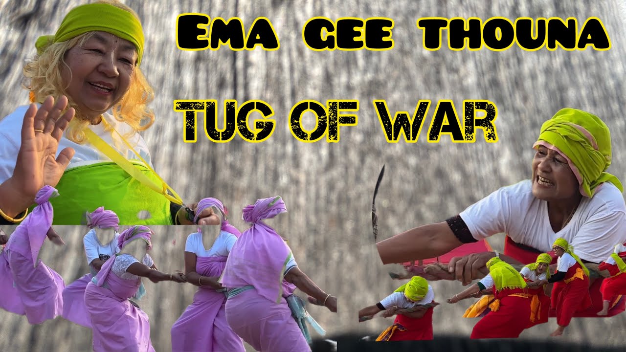 Saknairabi emasingi TUG OF WAR. . Yumgi sijinnanaba MAZO HUB tagi pot ama thinbirak e 😊 