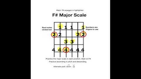 Major Scale Pattern #1