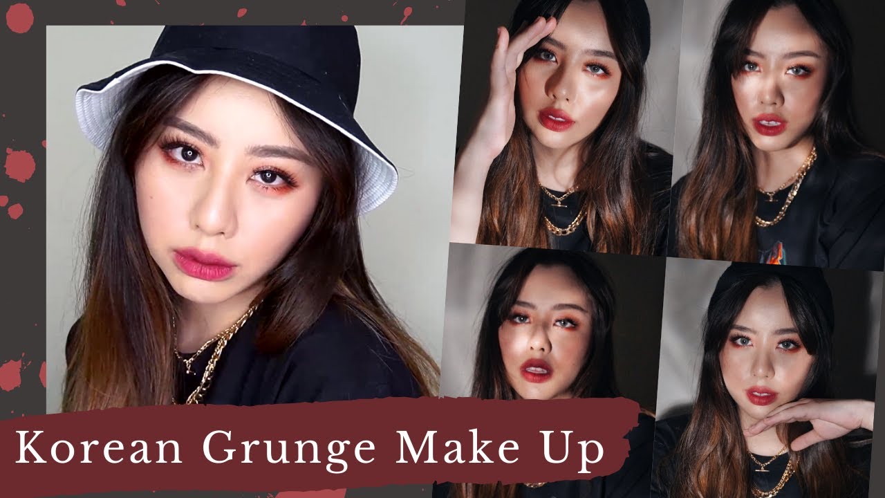 Soft Korean Grunge Makeup You