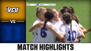 VCU vs. Duke Match Highlights | 2026 ACC Womens Soccer