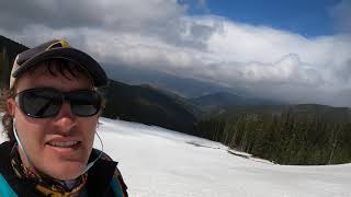 Skiing Echo Mountain Denver Colorado May 2021