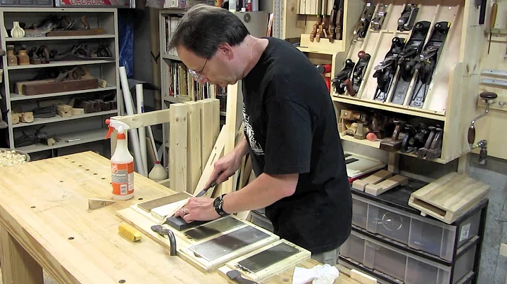 Double-Bevel Paring Chisel Sharpening