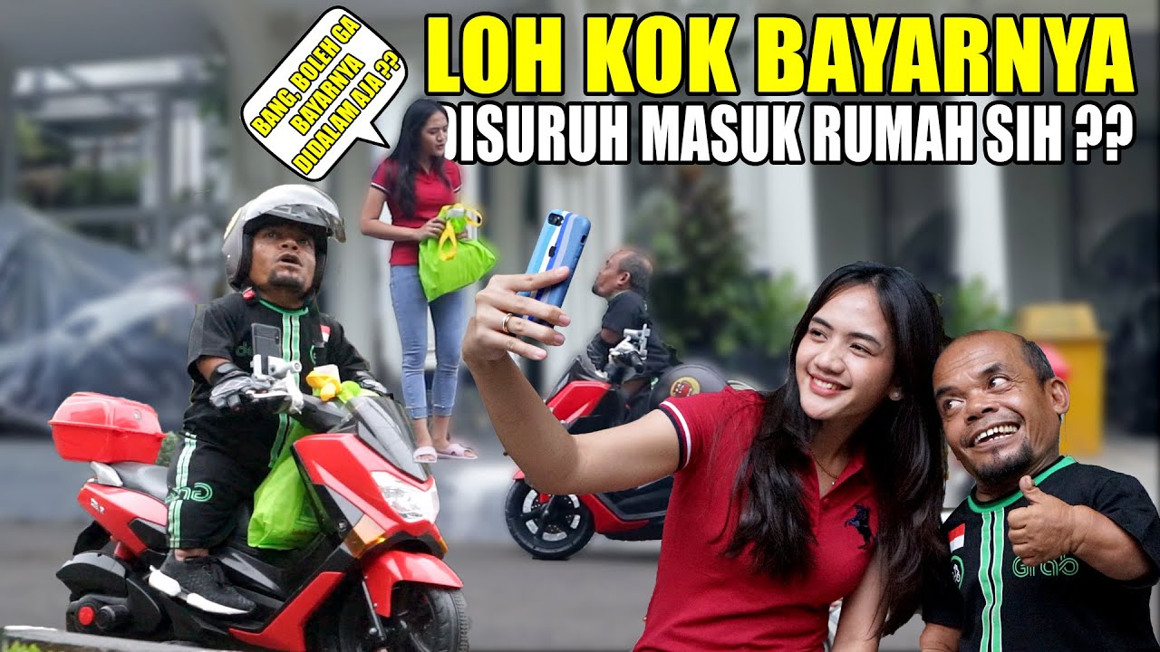 UCOK BABA NYAMAR JADI OJOL PAKE MOTOR NMAX ?? MALAH DAPAT CUSTOMER YANG CANTIK, AUTO SALTING !! 🤣