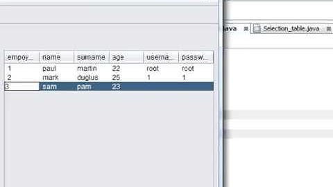 Java prog#17.How to update/Edit a data in SQLite (MySql) Database in Netbeans java