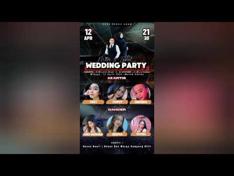 alimDJ\u0026DJBrow MINGGU 12 APRIL 2026 WEDDING IQBAL \u0026 MILLA‼️PENDA ASAM with S.A AUDIO SOUND SYSTEM ‼️