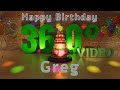  gregs 360 interactive happy birt.ay party  rotate your phone  en