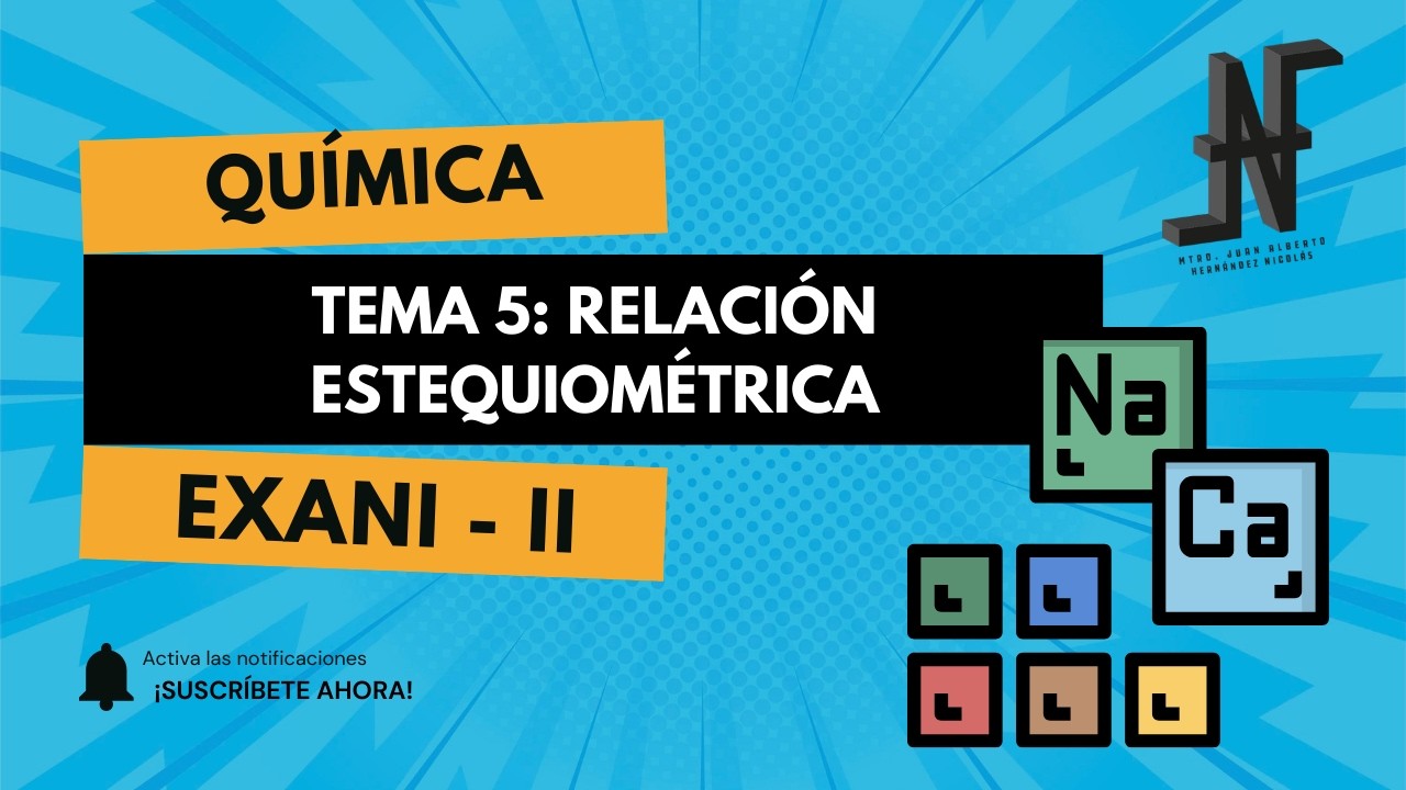 𝐑𝐞𝐥𝐚𝐜𝐢𝐨́𝐧 𝐞𝐬𝐭𝐞𝐪𝐮𝐢𝐨𝐦𝐞́𝐭𝐫𝐢𝐜𝐚: 𝐦𝐨𝐥 𝐲 𝐦𝐚𝐬𝐚 𝐦𝐨𝐥𝐚𝐫 𝐓𝐞𝐦𝐚 𝟓. 𝐐𝐮𝐢́𝐦𝐢𝐜𝐚. 𝐄𝐗𝐀𝐍𝐈 - 𝐈𝐈.