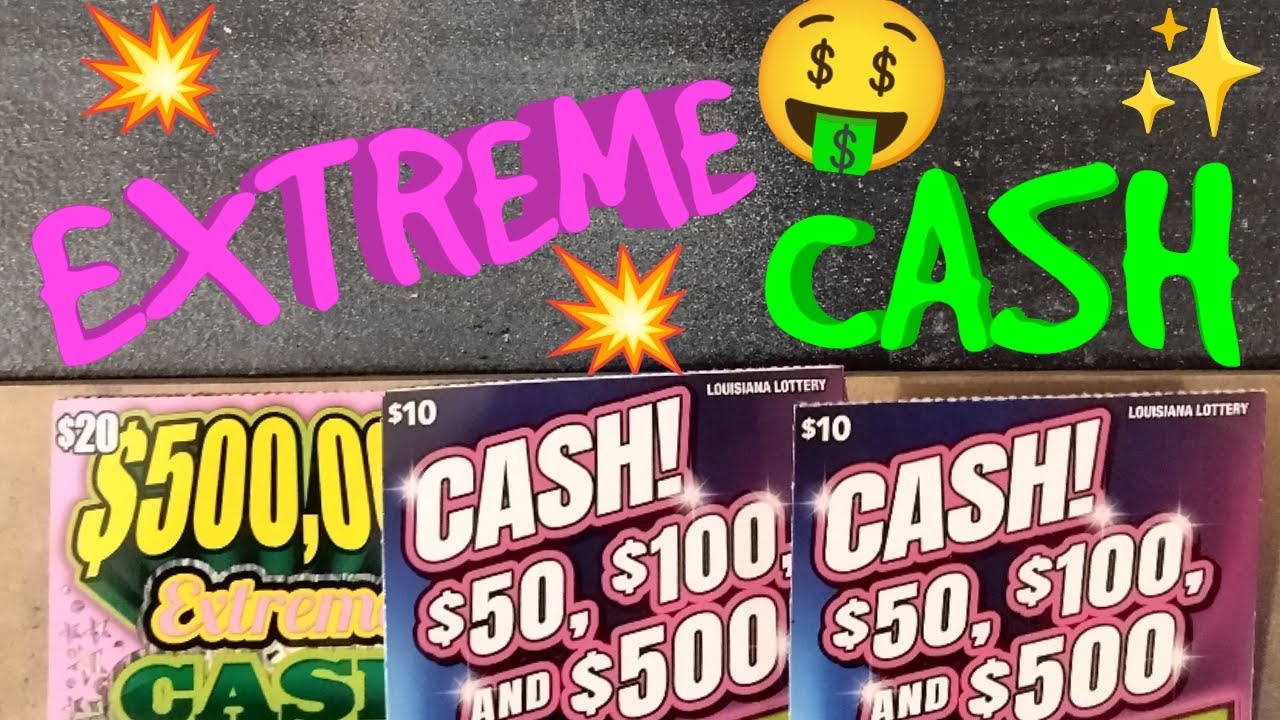 SCRATCHING 🔥EXTREME CASH🔥 SCRATCH OFF LOTTERY