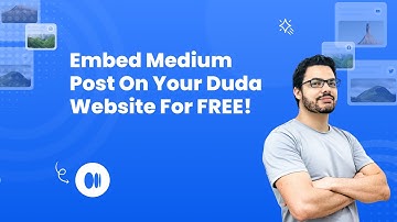 How to embed Medium post on Duda?