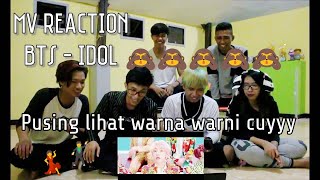 BTS (방탄소년단) 'IDOL' | M/V REACTION by FORZA FAMILY FROM INDONESIA