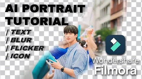 AI Portrait Effects in Filmora Wondershare