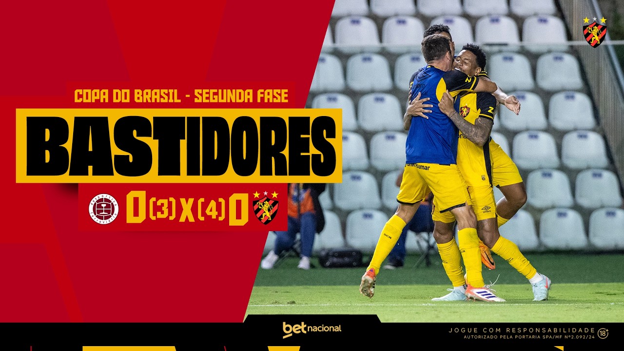 SPORT SE CLASSIFICA NA COPA DO BRASIL