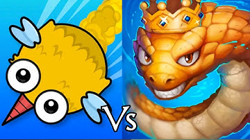 Mosquito vs Snake Clash Satisfying Mobile Gameplay Walkthrough Levels Android, ios