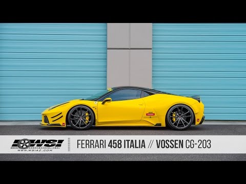 After Dark - Ferrari 458 Italia | Vossen CG-203