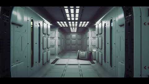 Sci-Fi Corridor Blocks Game-Ready PBR KIT