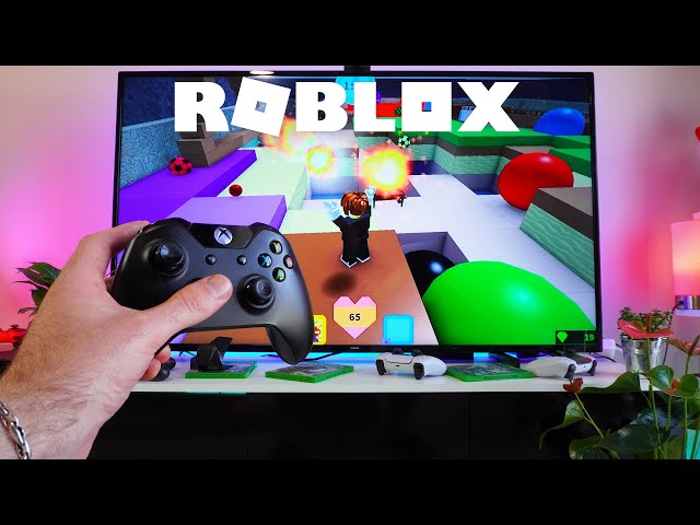 Testing Roblox On The Xbox One- POV Gameplay Test, Impression 
