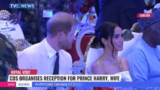 Chief Of Defence Staff Organises Reception For Prince Harry, Wife