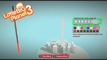 LittleBigPlanet 3 - 3D Block Building Level