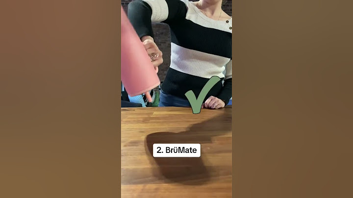 Spill Test: Stanley vs Zojirushi vs Brümate