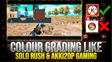 HOW TO COLOUR GRADE YOUR MONTAGES LIKE SOLO RUSH AND AKKI2OP GAMING