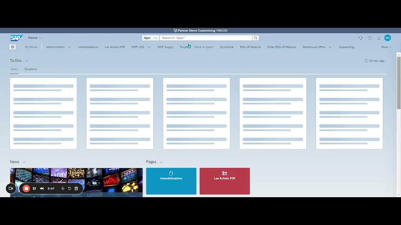 Message no  M7036 in SAP FIORI CLOUD and How to solve it